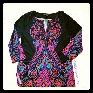 I.N.C. Colorful Tunic